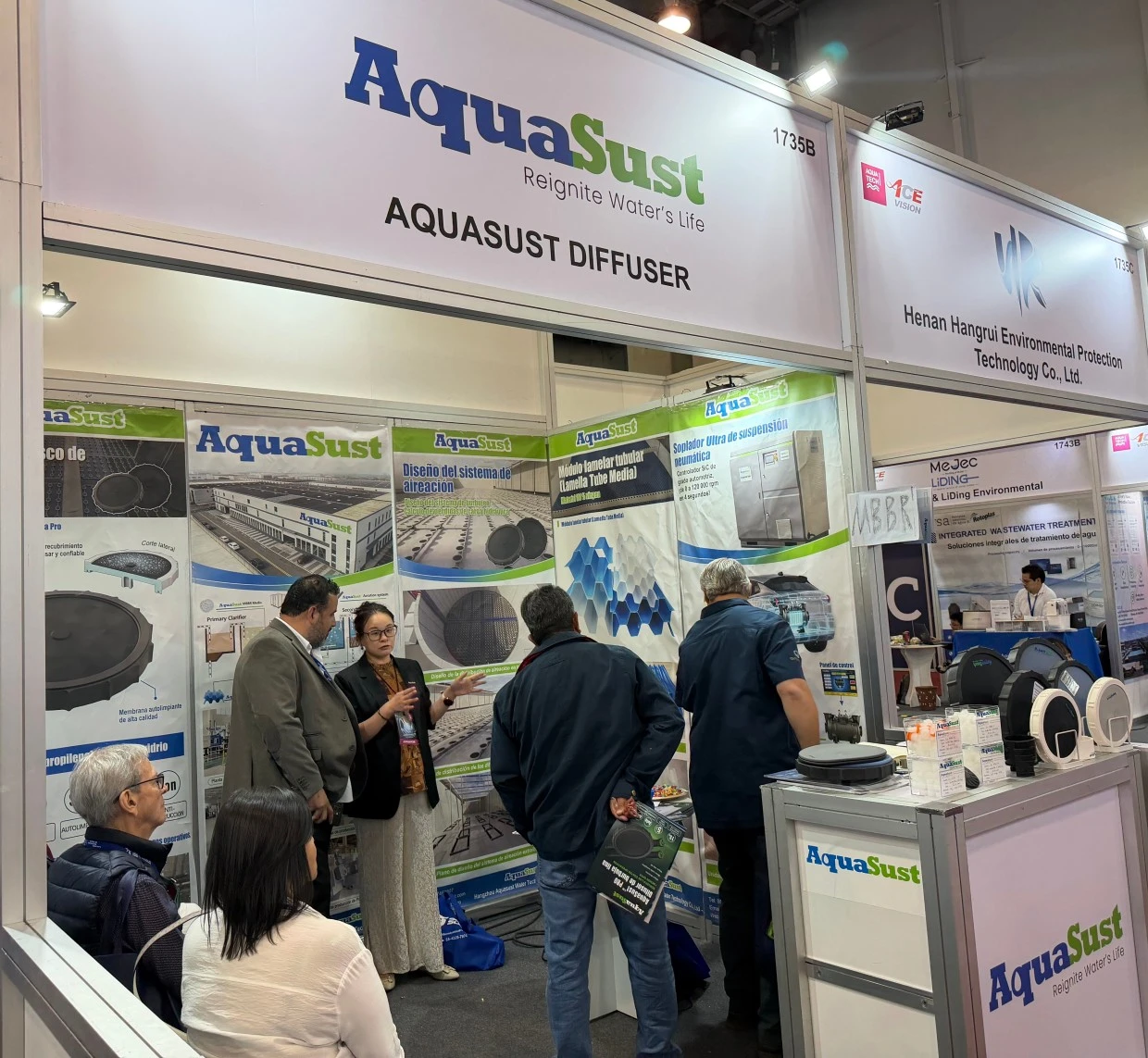 AquaSust At Aquatech Mexico 2026: MBBR Technology For Wastewater Challenges τ...